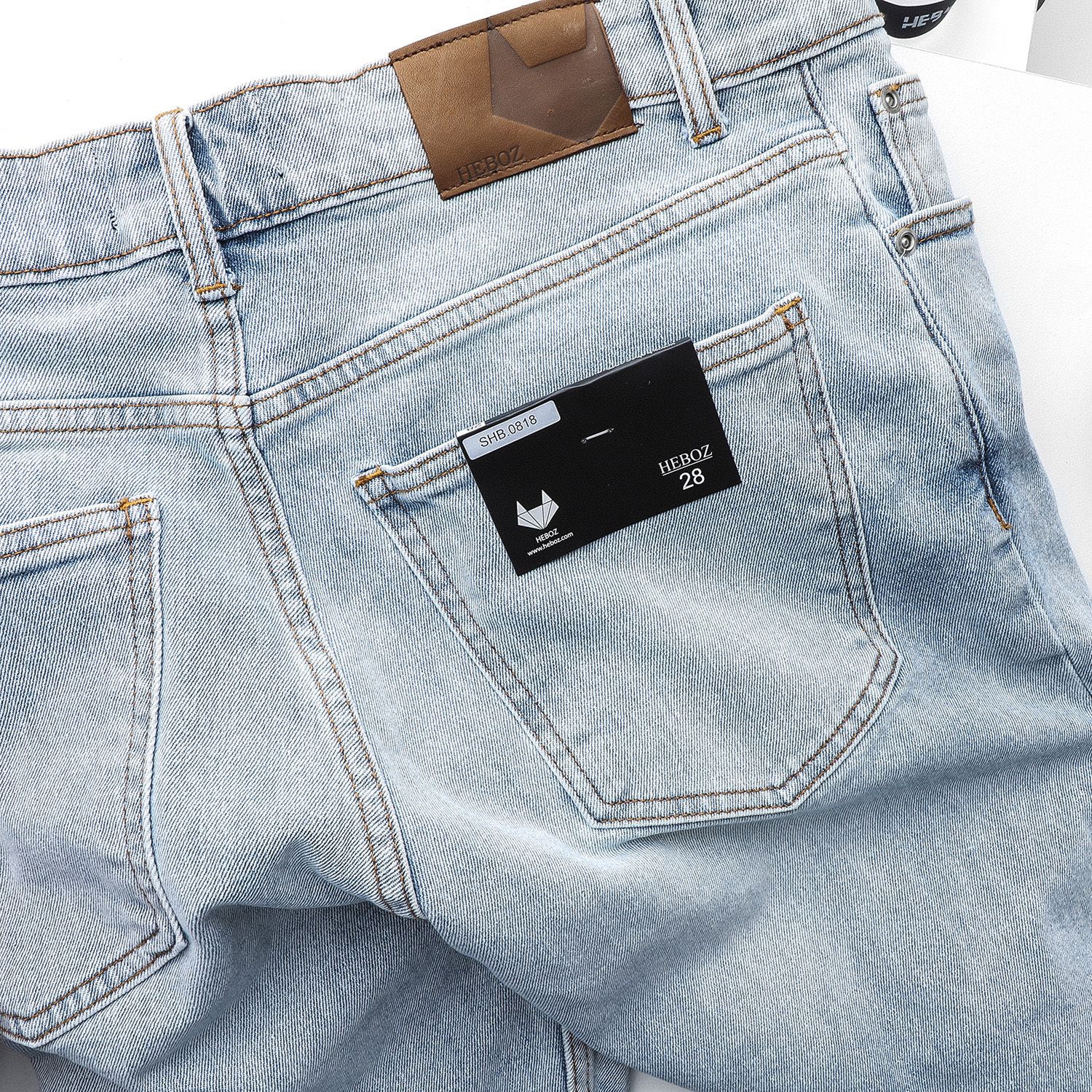 Quần short jean Heboz 4M new