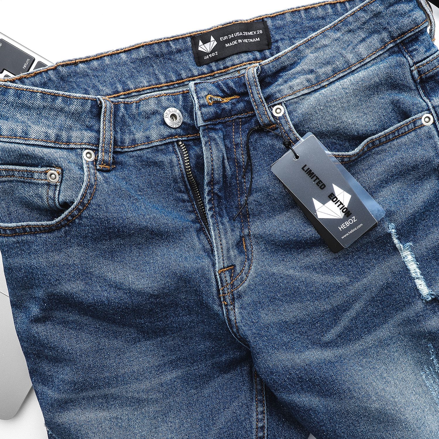 Quần short jean Heboz 4M new