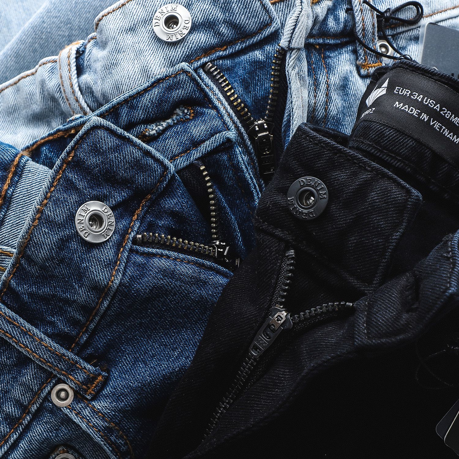 Quần short jean Heboz 4M new