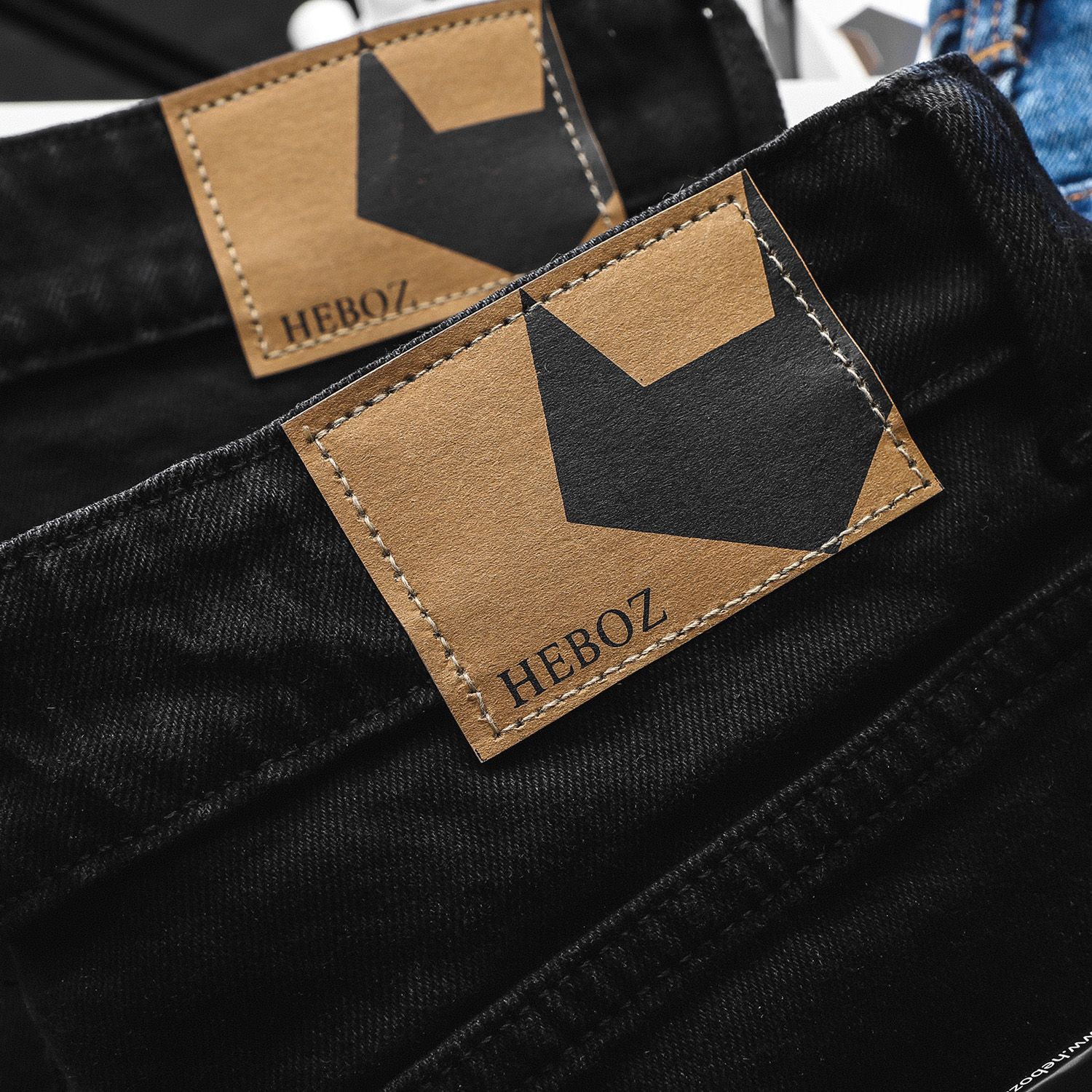 Quần short jean Heboz 4M new