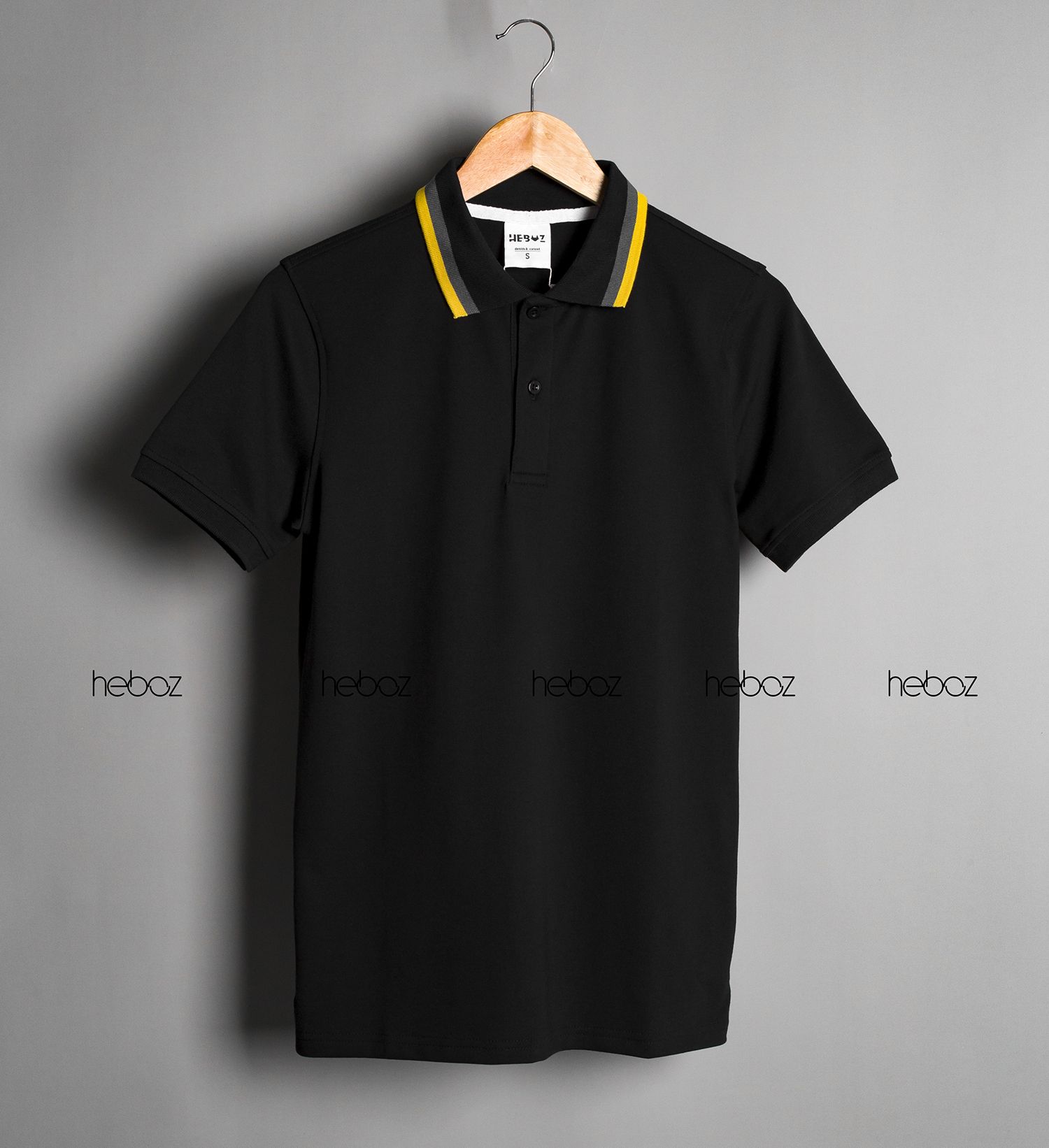 Áo polo Heboz viền cổ 4M