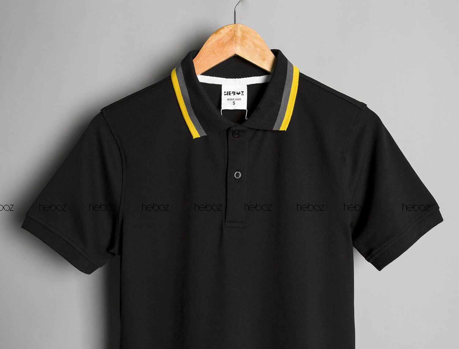 Áo polo Heboz viền cổ 4M