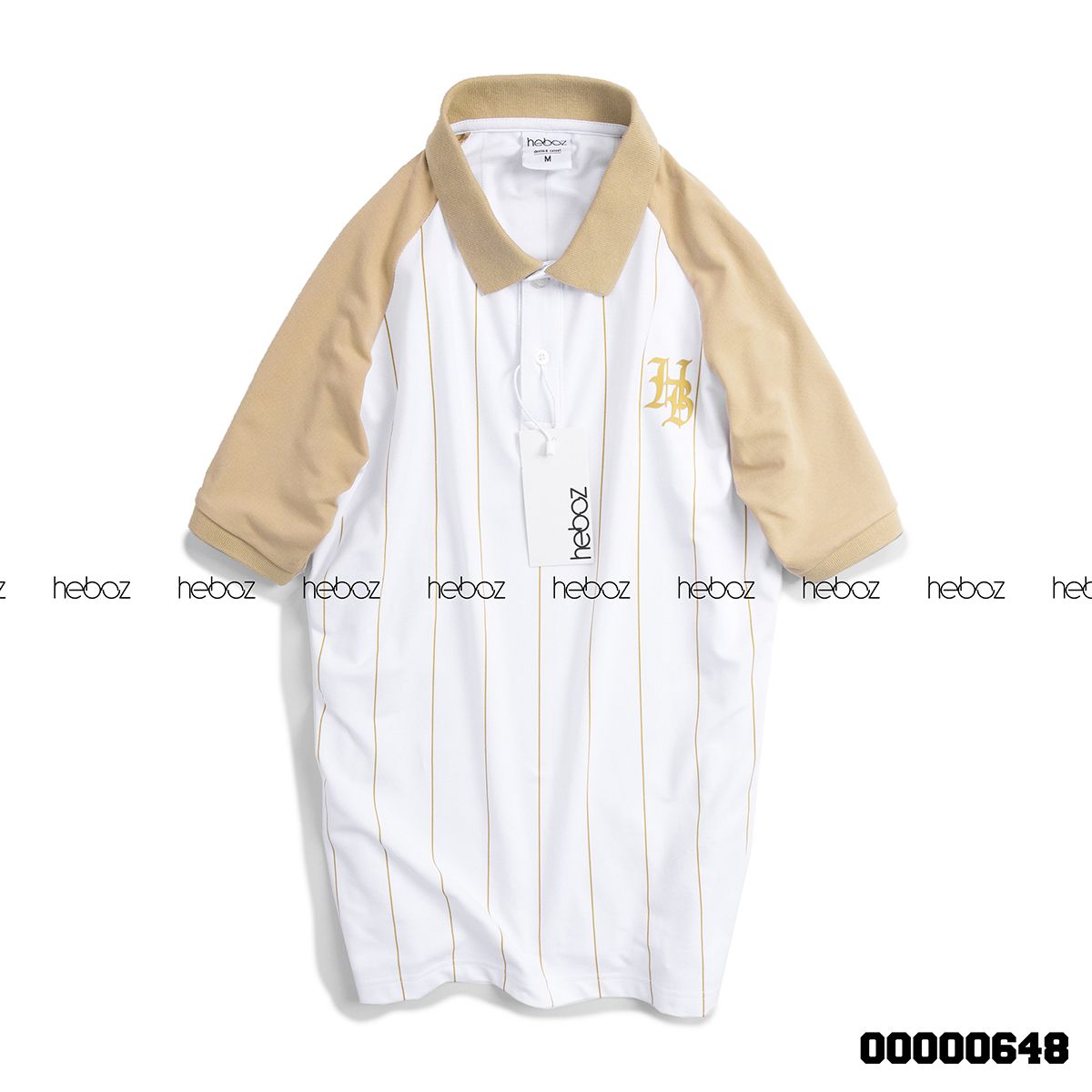 Áo polo Heboz sọc 3M - 00000648
