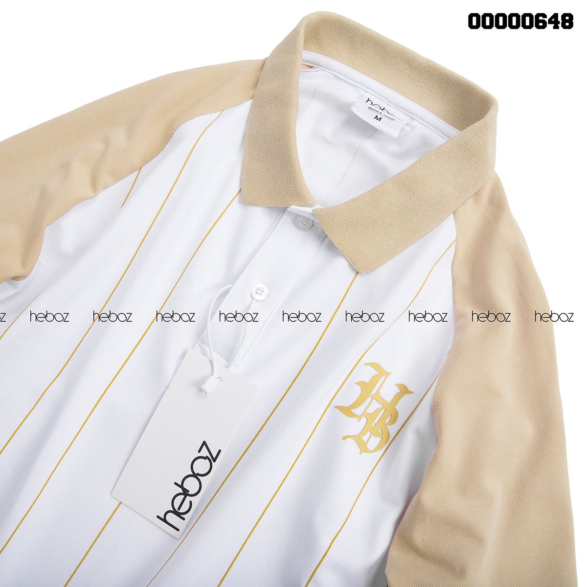 Áo polo Heboz sọc 3M - 00000648