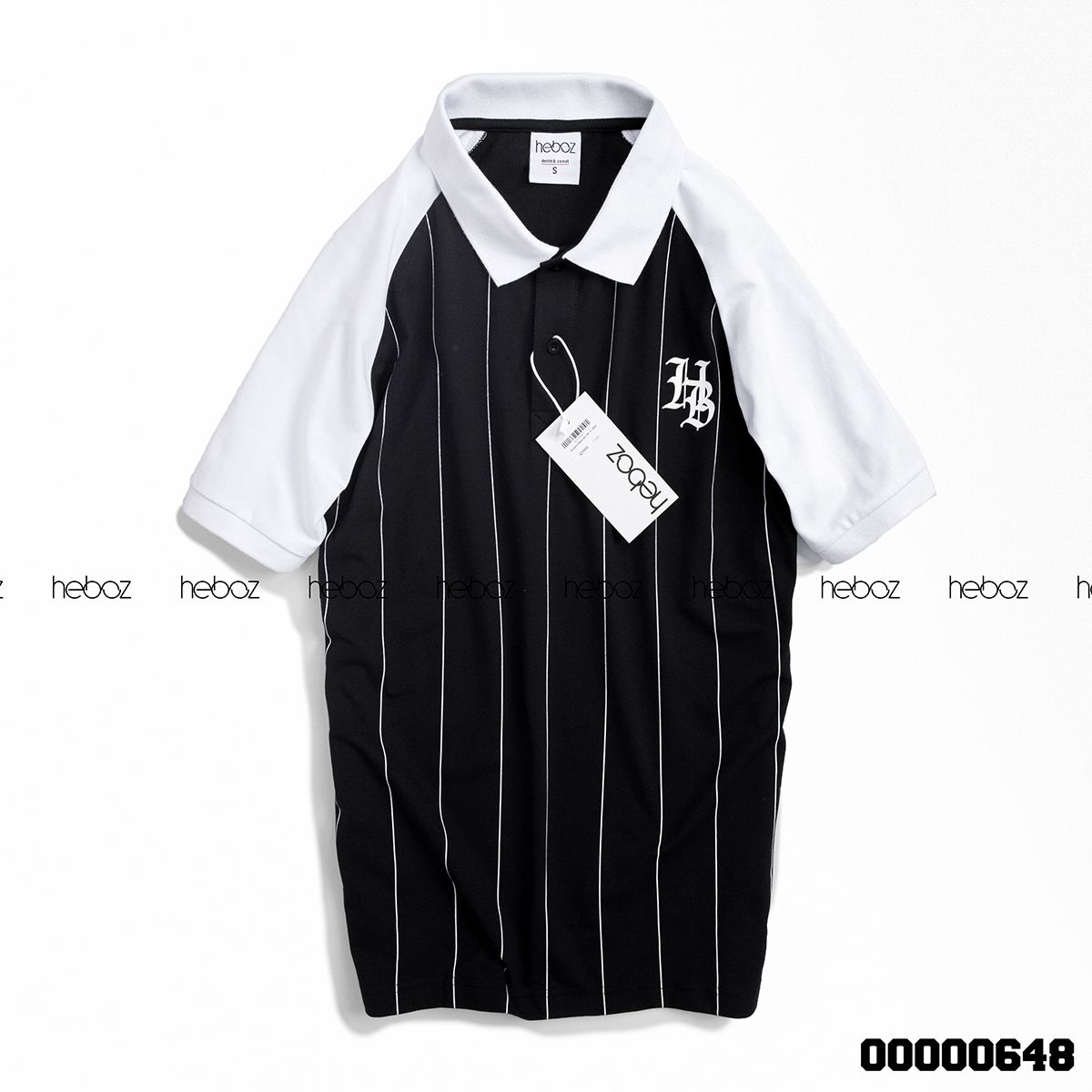 Áo polo Heboz sọc 3M - 00000648