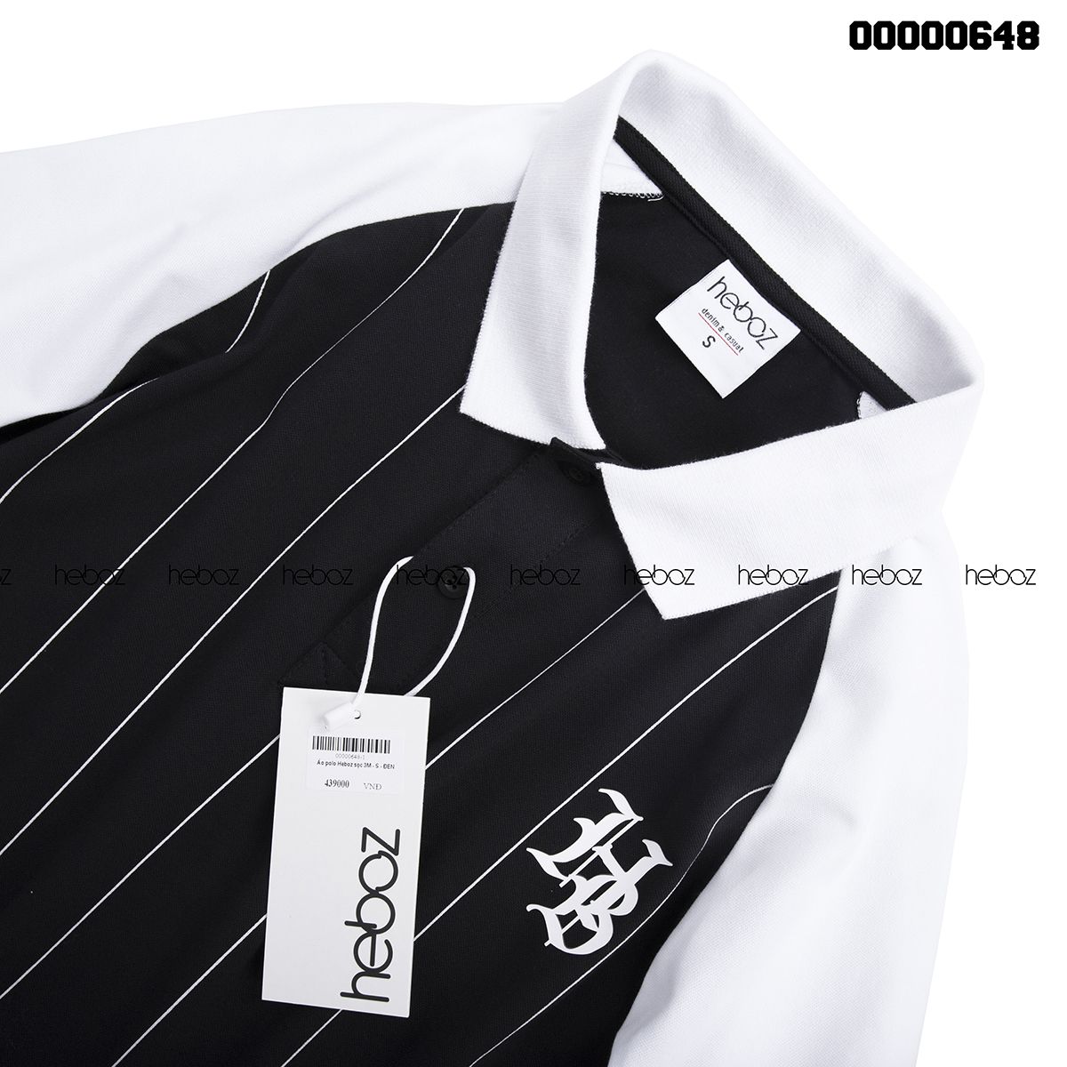 Áo polo Heboz sọc 3M - 00000648