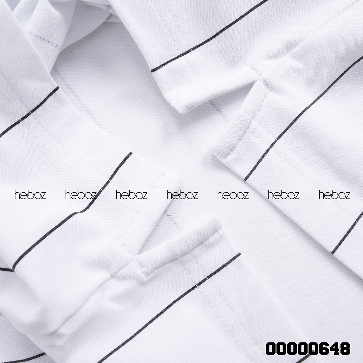 Áo polo Heboz sọc 3M - 00000648