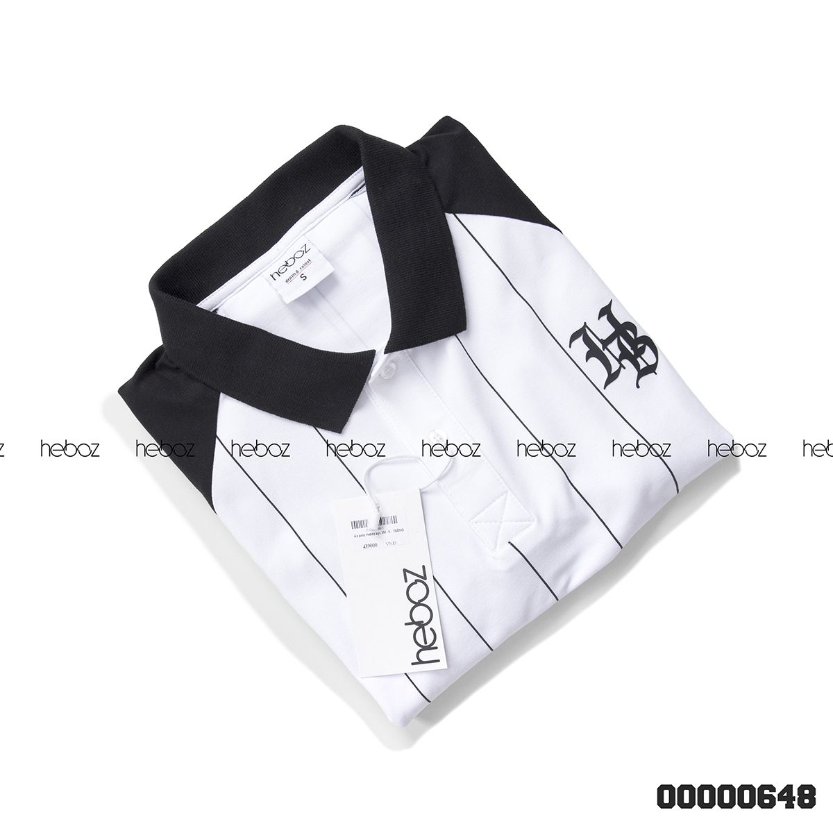 Áo polo Heboz sọc 3M - 00000648