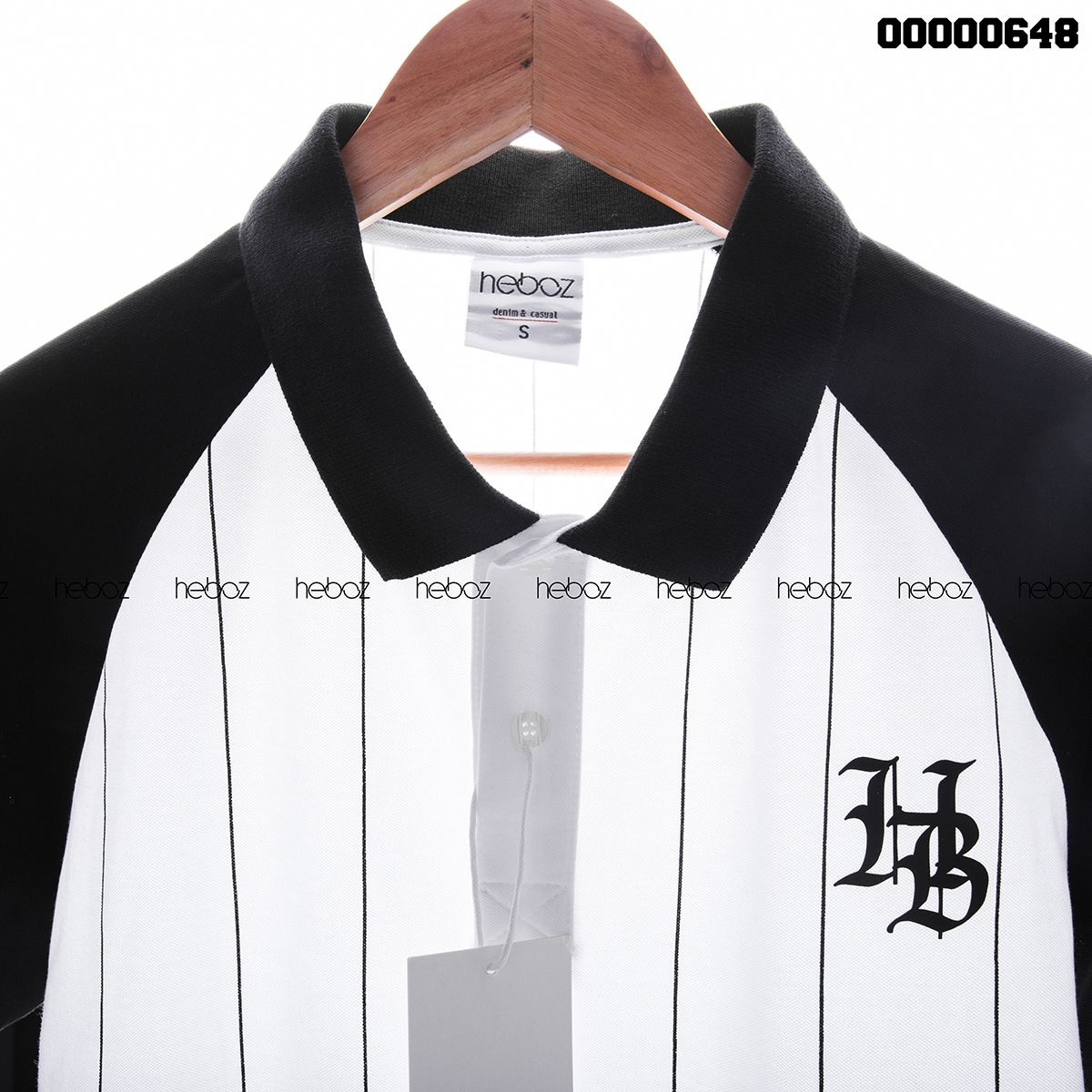 Áo polo Heboz sọc 3M - 00000648
