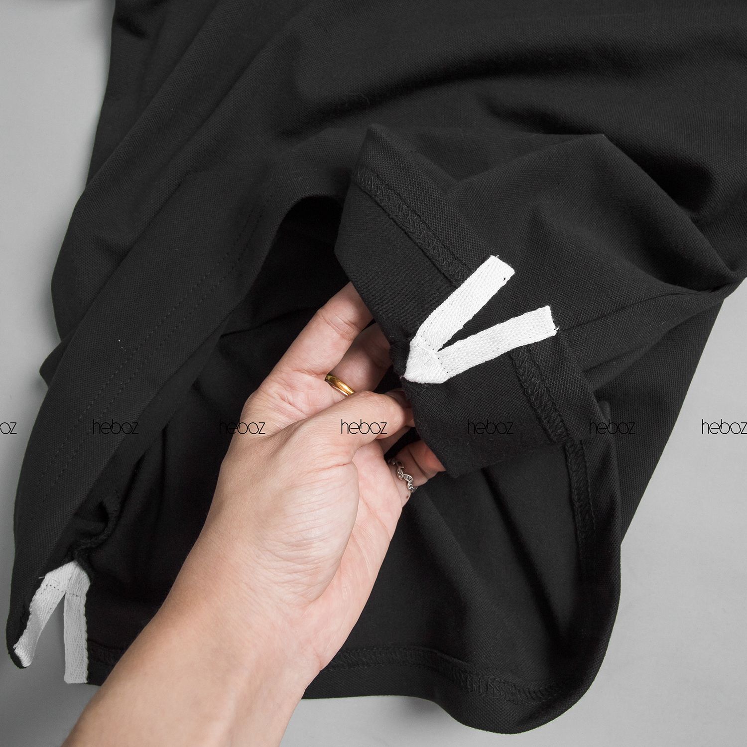 Áo polo Heboz viền cổ 4M