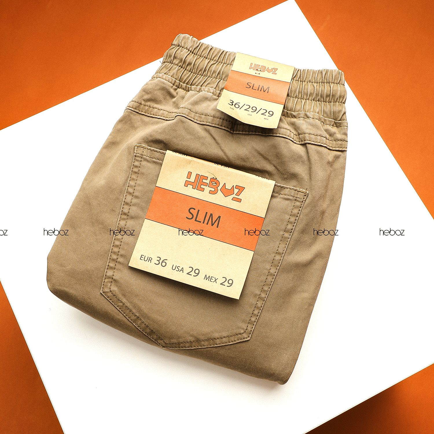Quần jogger kaki Heboz 4M