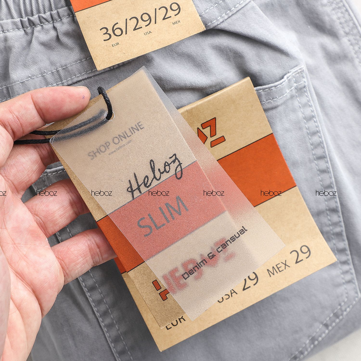 Quần jogger kaki Heboz 4M