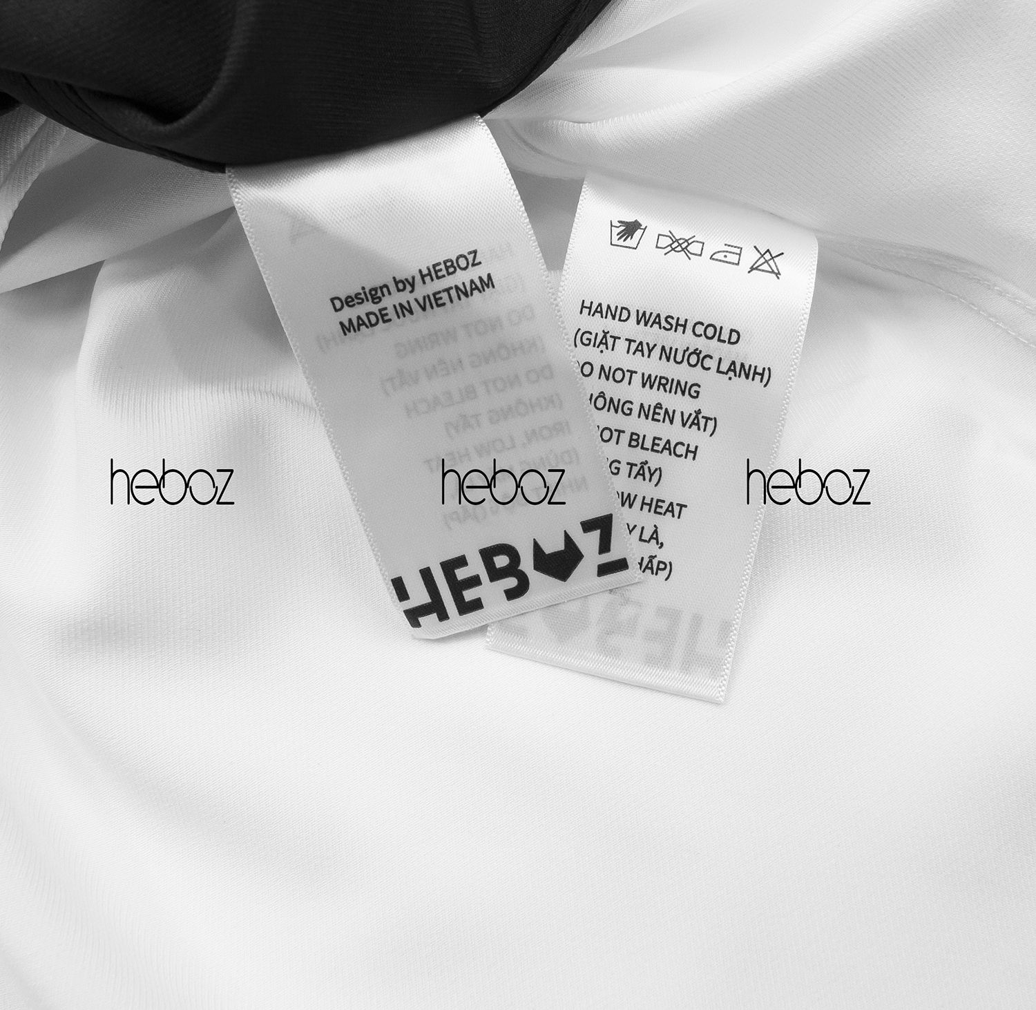 Áo sơ mi gân xéo Heboz 2M