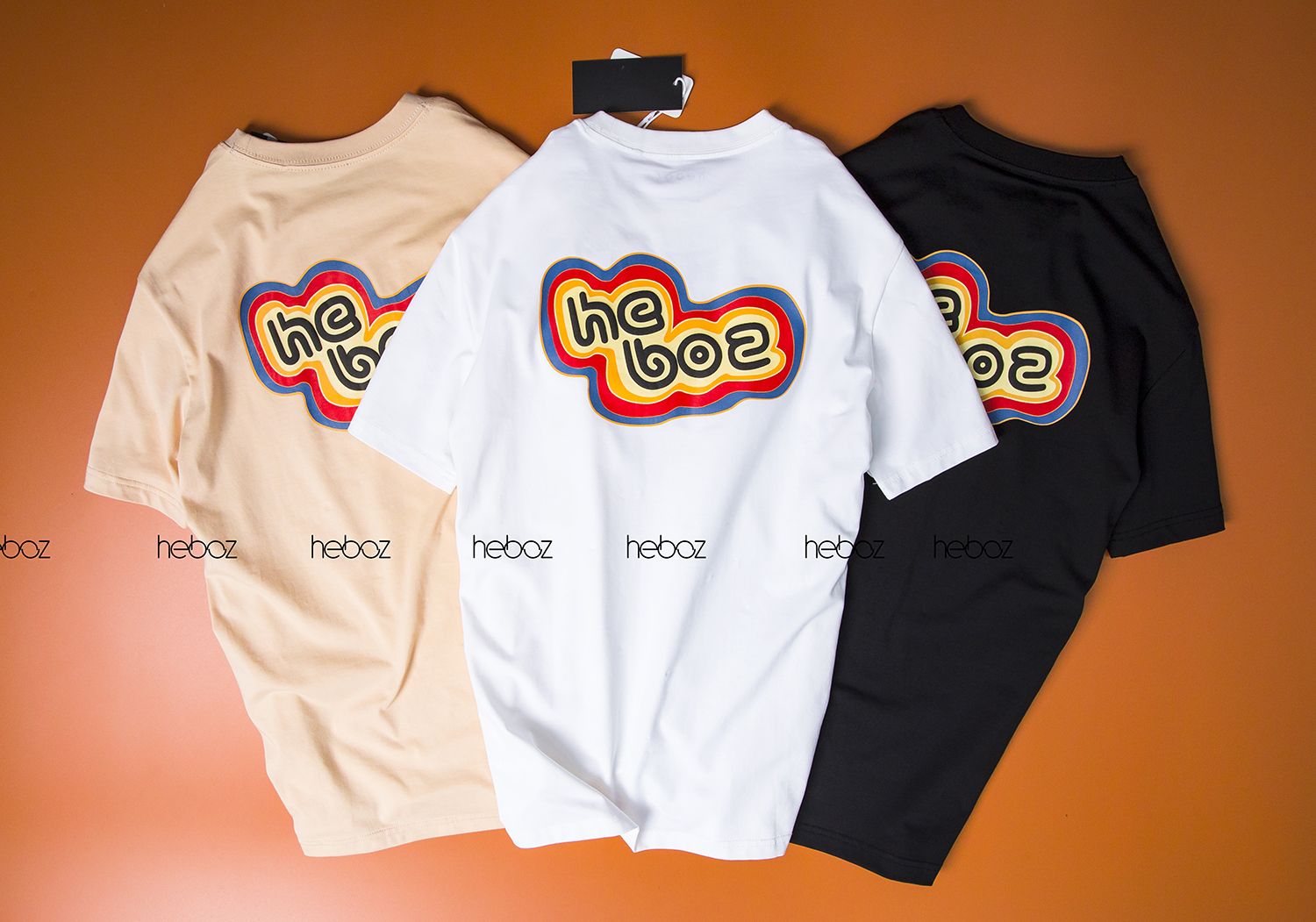 Áo thun Heboz logo màu 3M