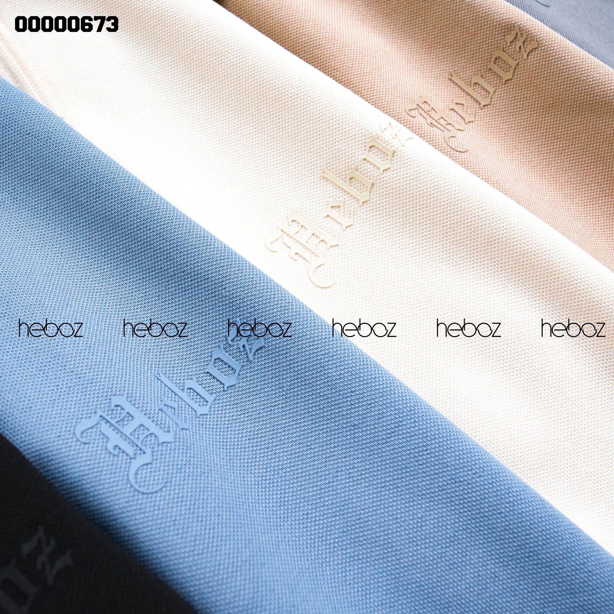 Áo polo Heboz logo chữ 6M 00000673
