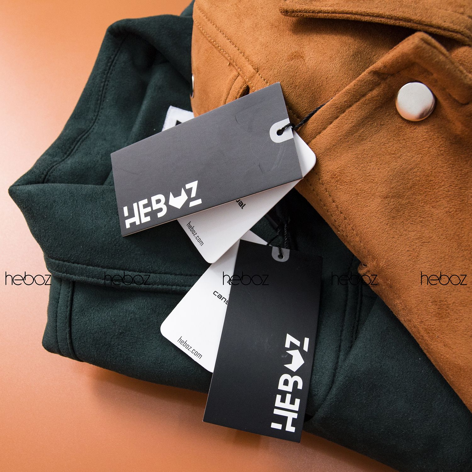 Áo khoác da lộn Heboz 5M