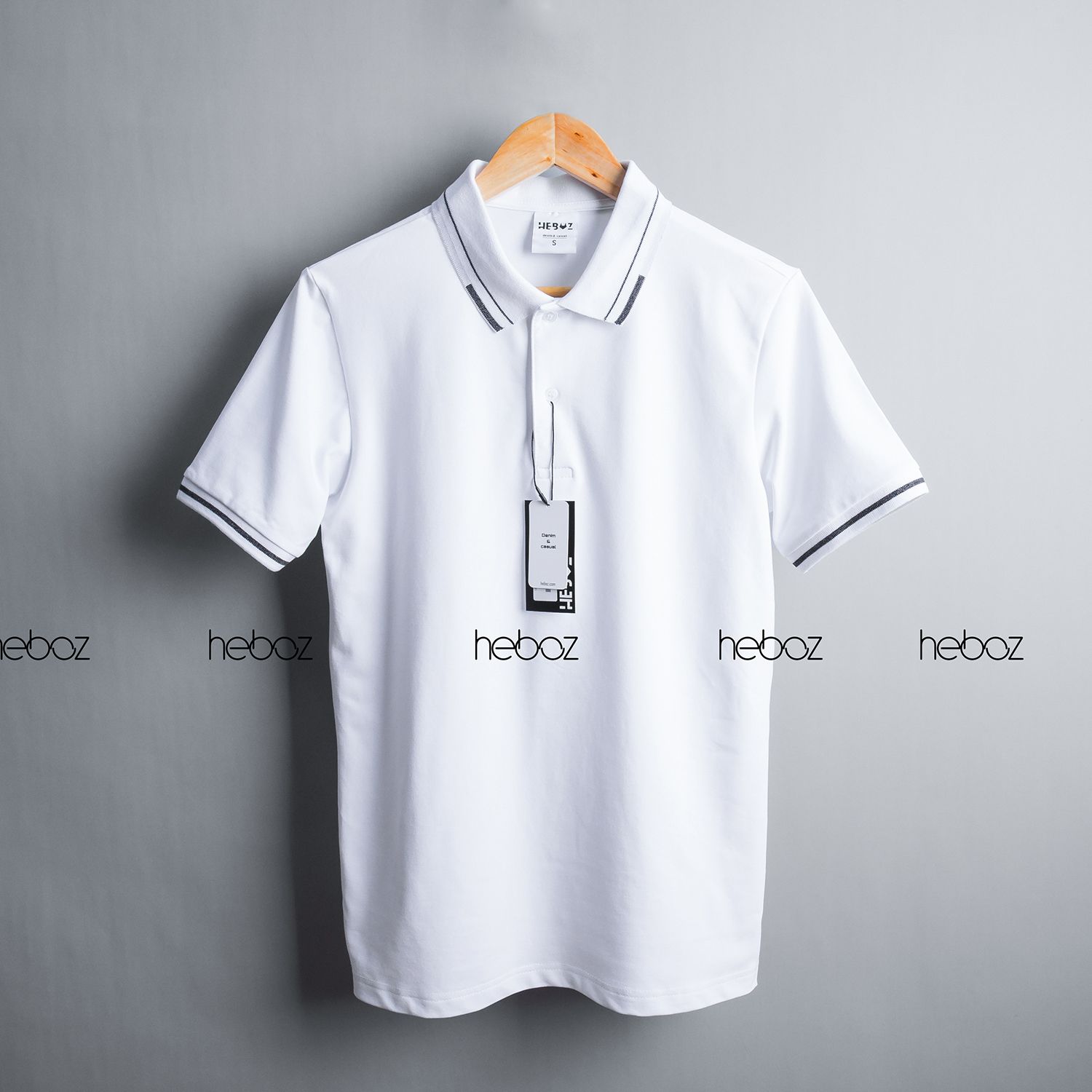 Áo polo HB phối cổ 4M