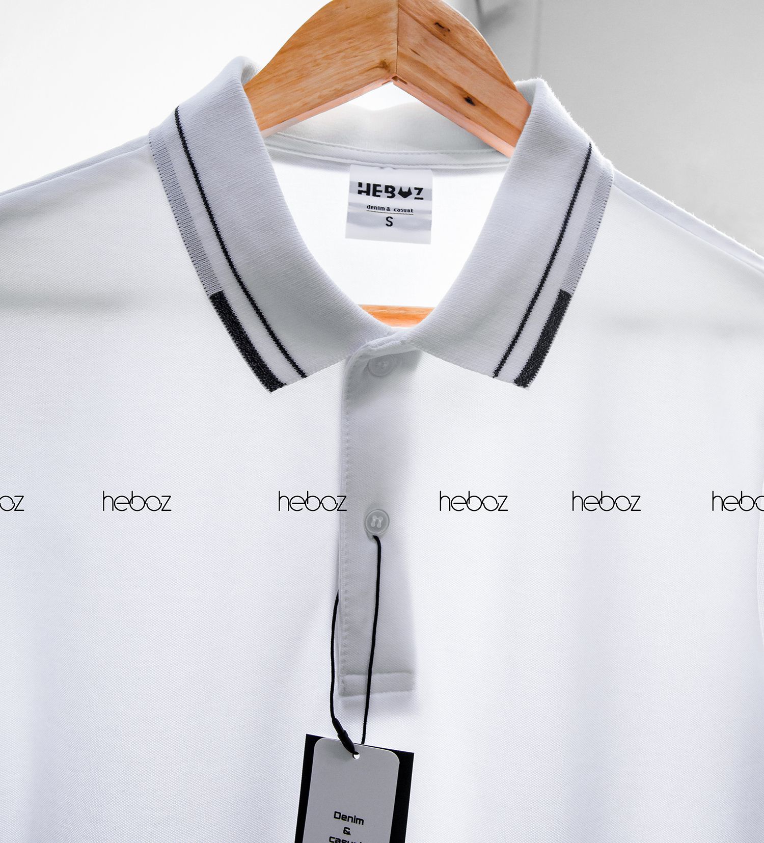 Áo polo HB phối cổ 4M