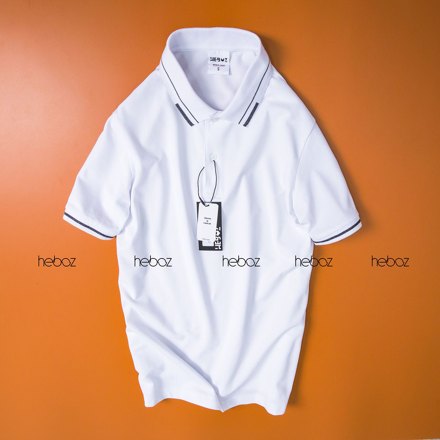 Áo polo HB phối cổ 4M