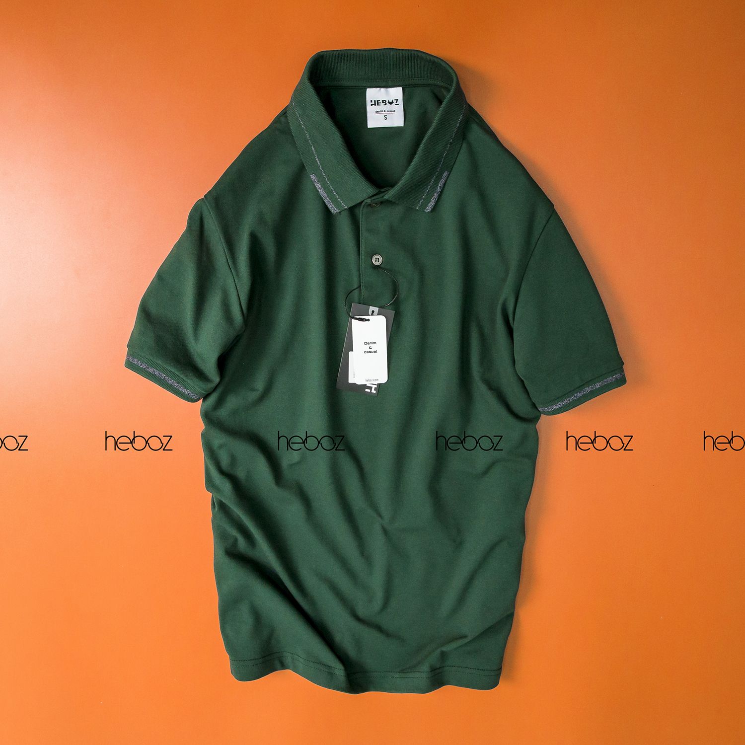 Áo polo HB phối cổ 4M