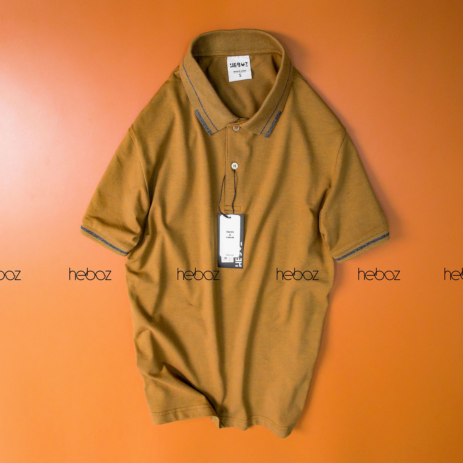 Áo polo HB phối cổ 4M