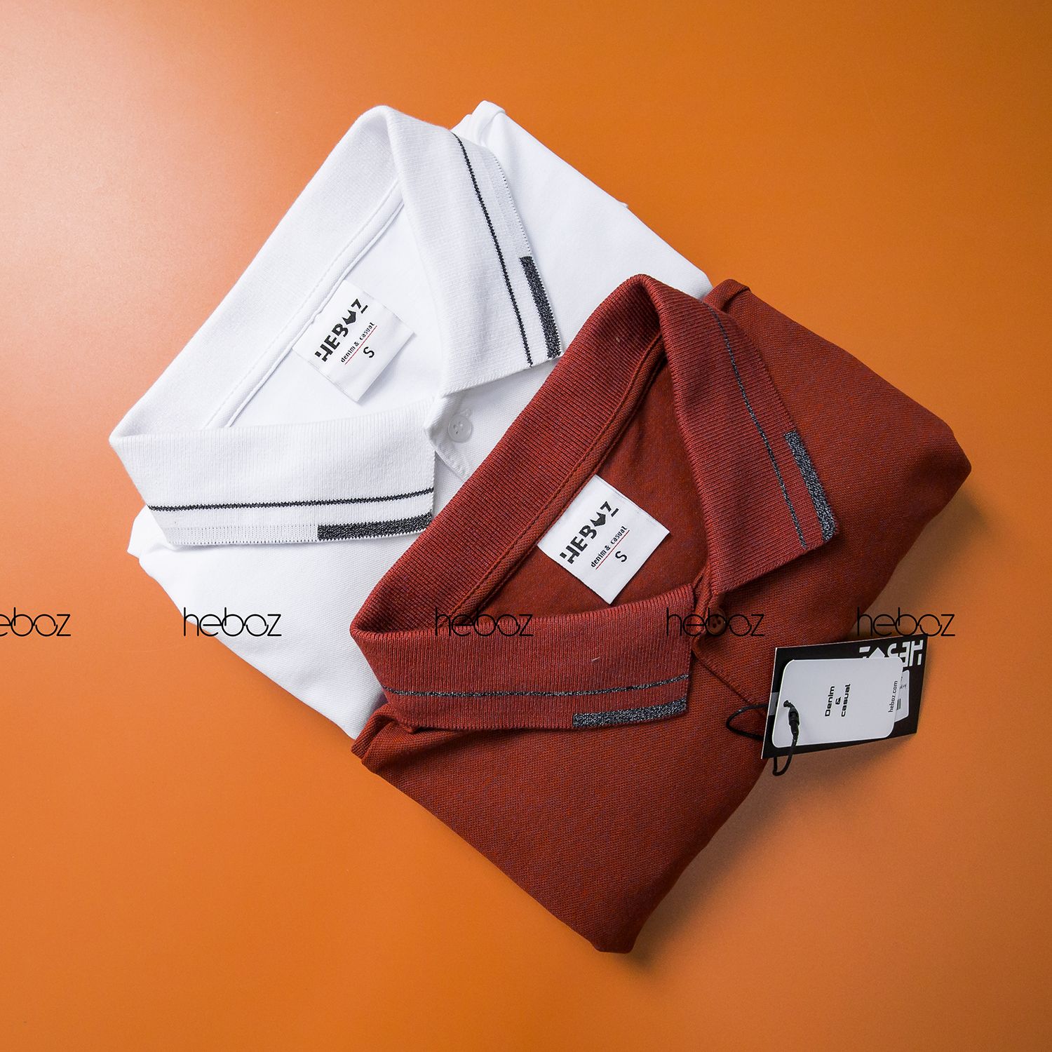 Áo polo HB phối cổ 4M