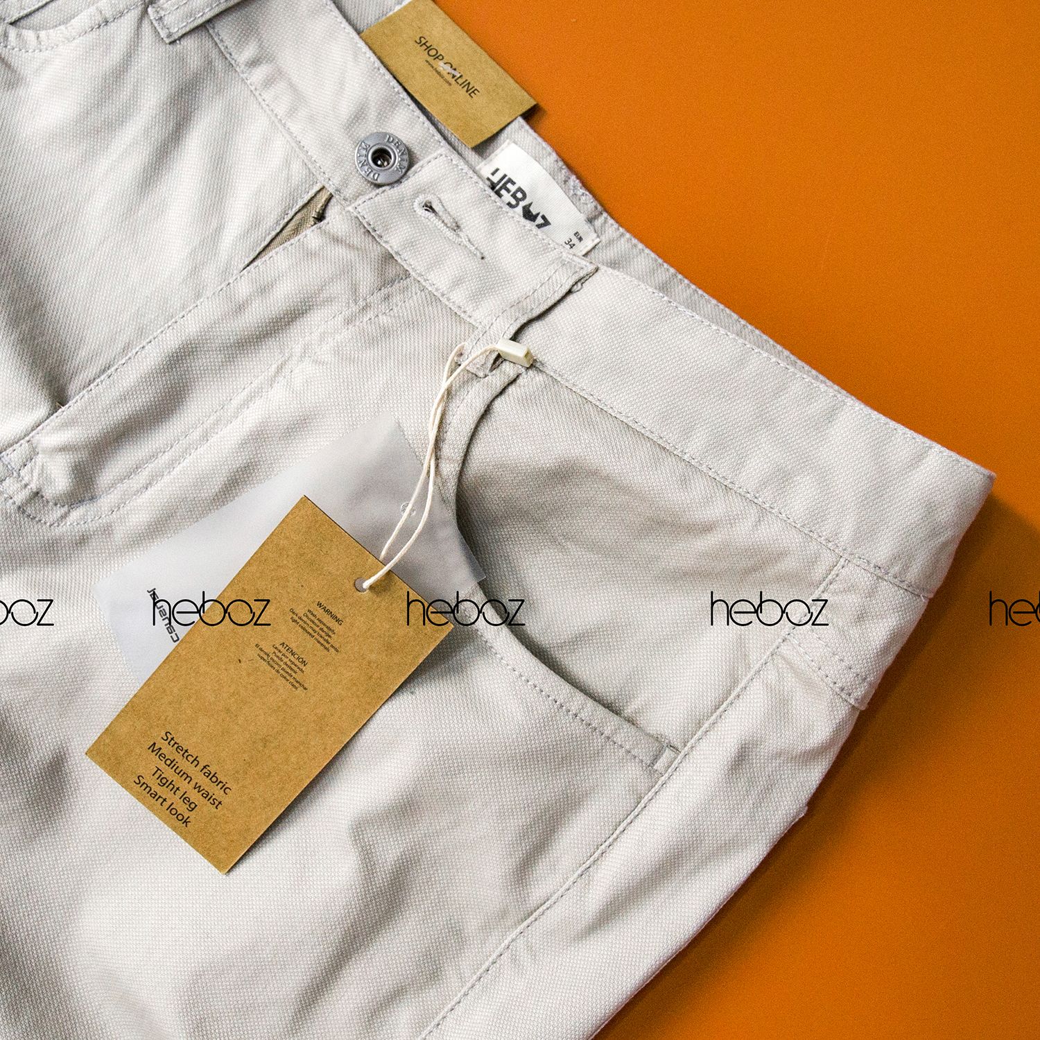 Quần kaki jean Heboz 5M