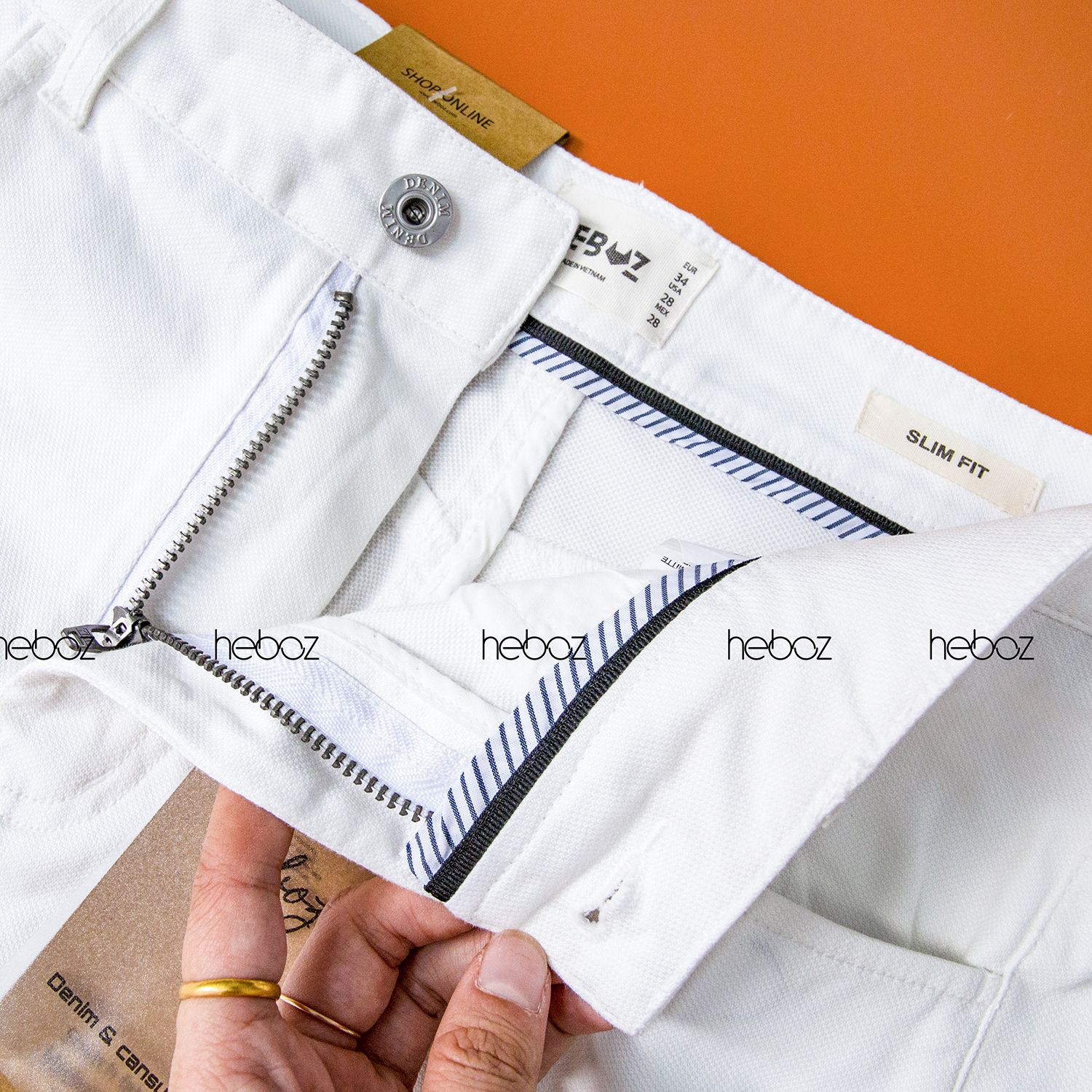 Quần kaki jean Heboz 5M