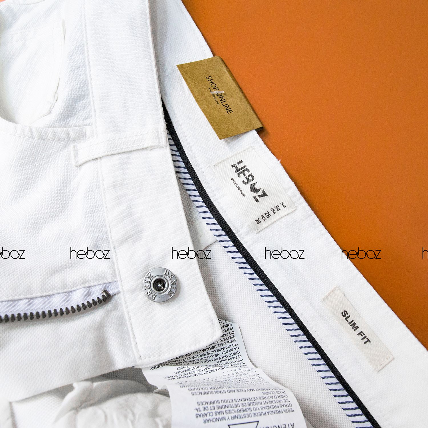 Quần kaki jean Heboz 5M