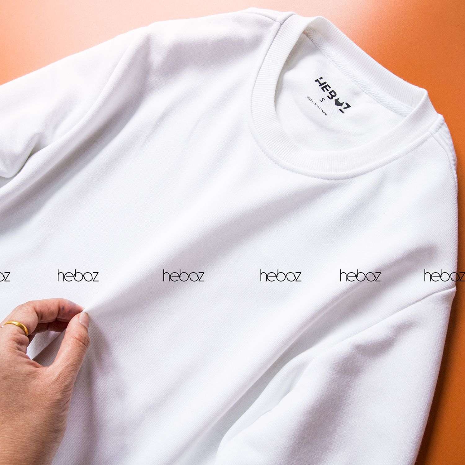 Áo nỉ Heboz trơn 6M - 00000375