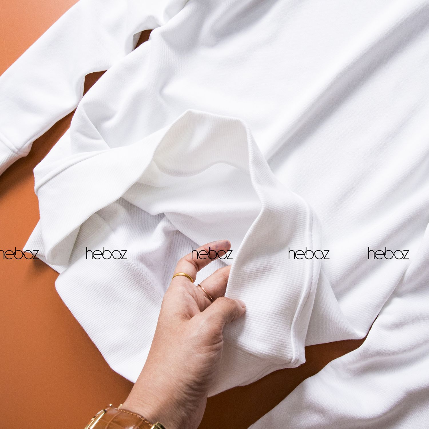 Áo nỉ Heboz trơn 6M - 00000375