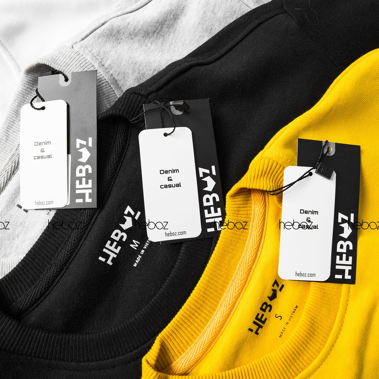 Áo nỉ Heboz trơn 6M - 00000375