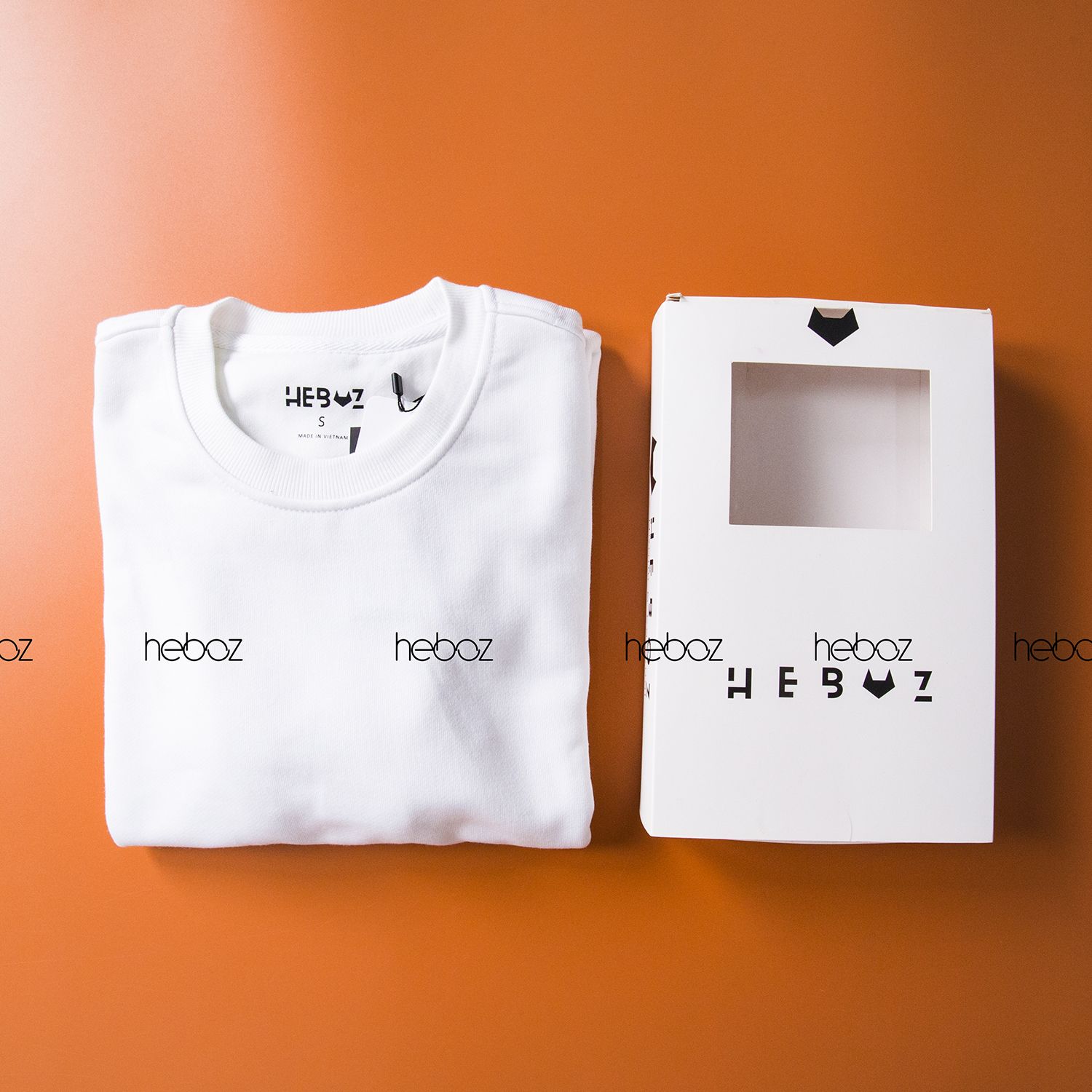 Áo nỉ Heboz trơn 6M - 00000375