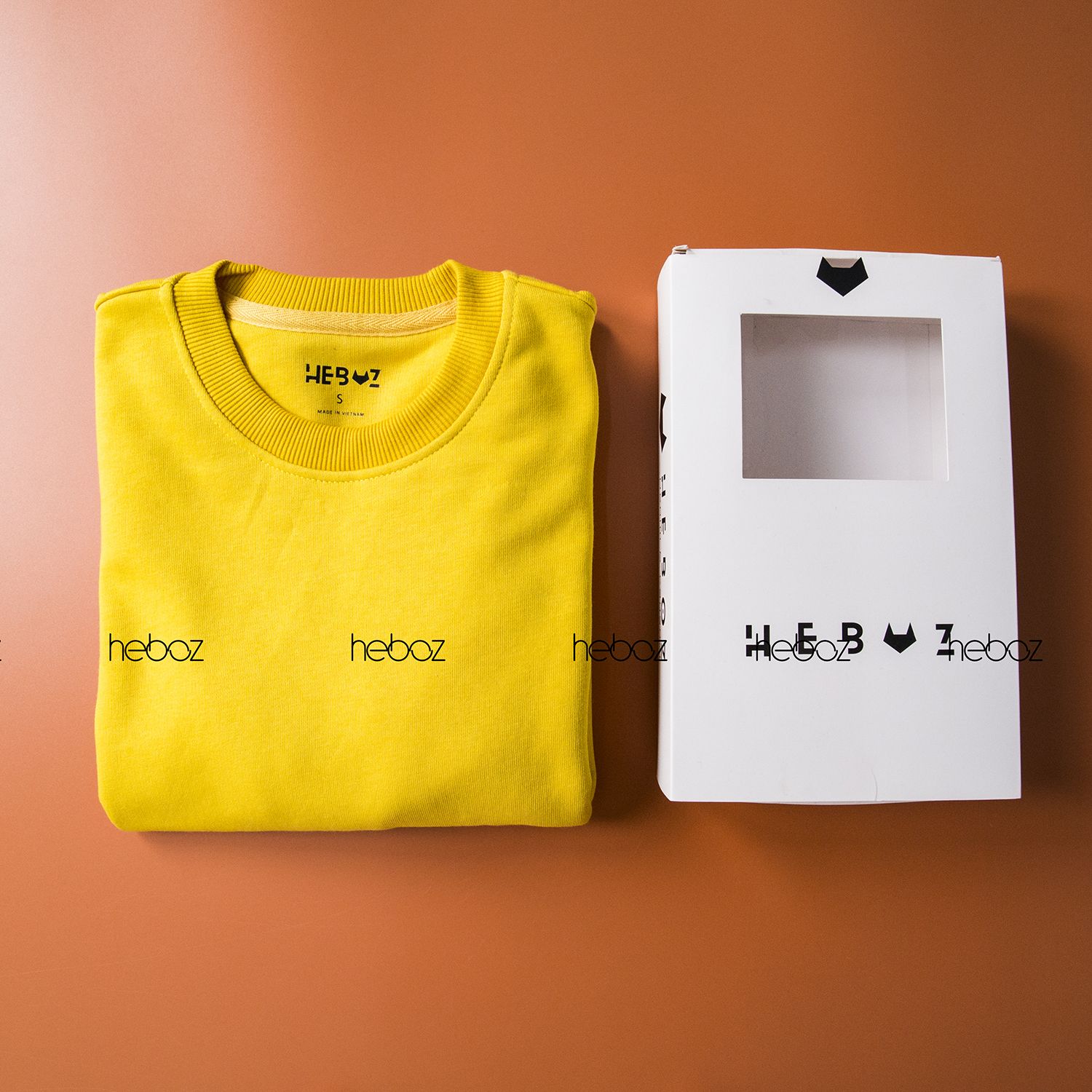 Áo nỉ Heboz trơn 6M - 00000375