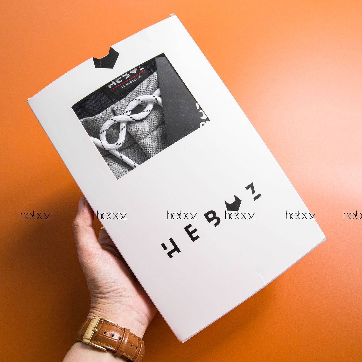Quần short nỉ HB pique 2M