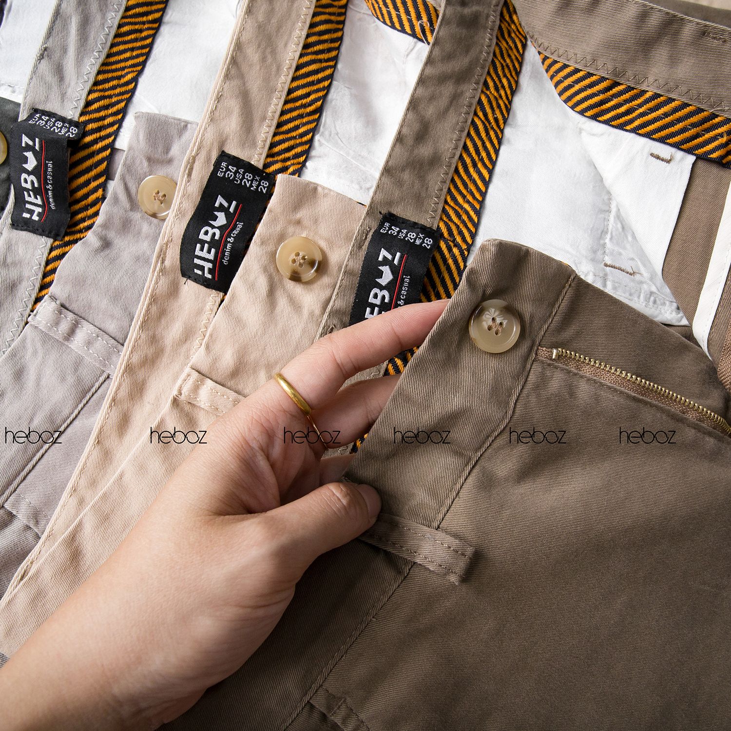 Quần short kaki Heboz 5M