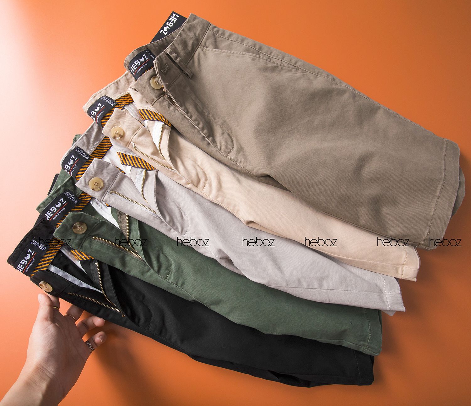 Quần short kaki Heboz 5M
