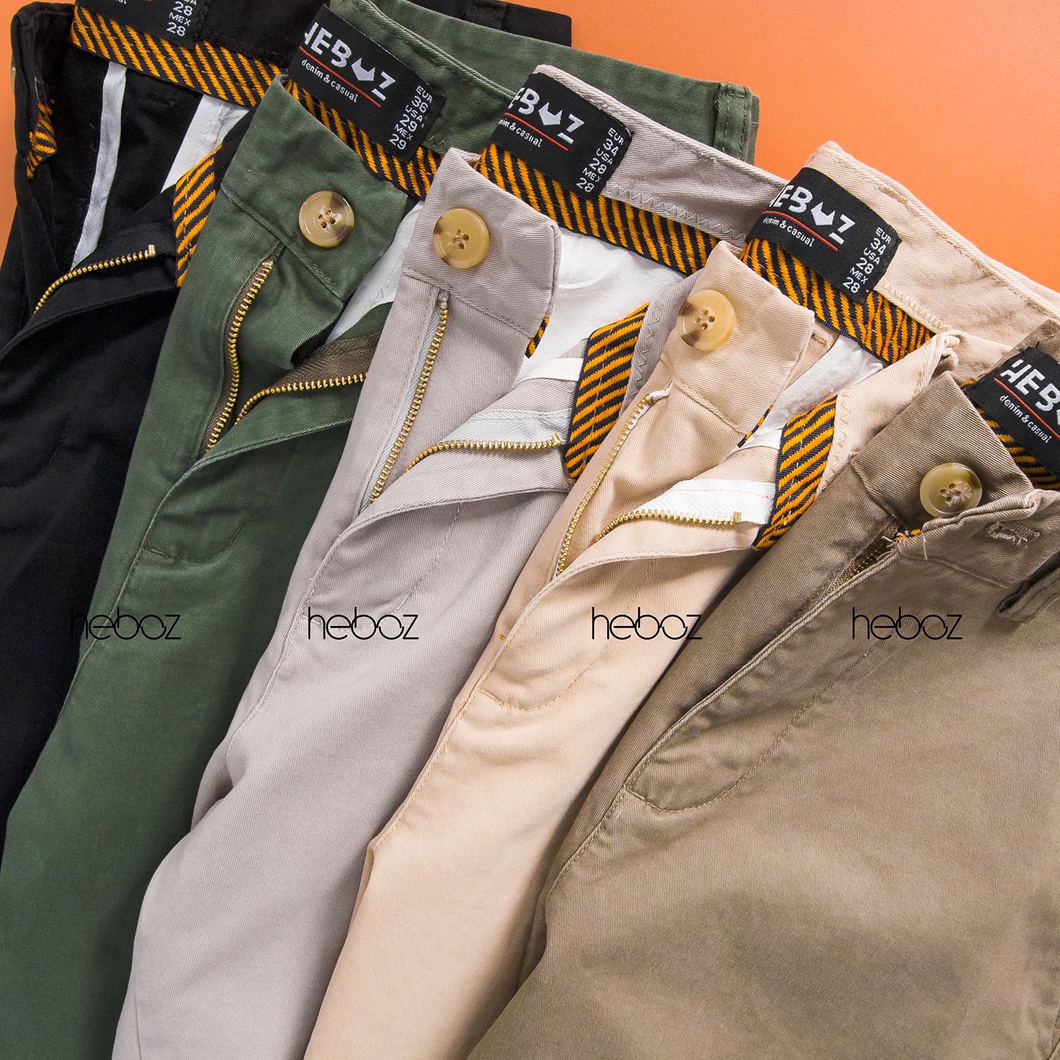 Quần short kaki Heboz 5M