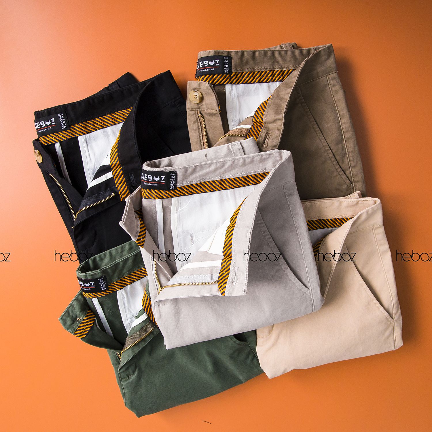 Quần short kaki Heboz 5M