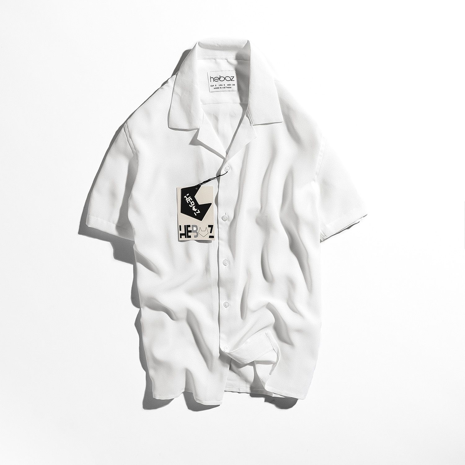 Áo sơ mi ngắn tay Heboz pijama 5M
