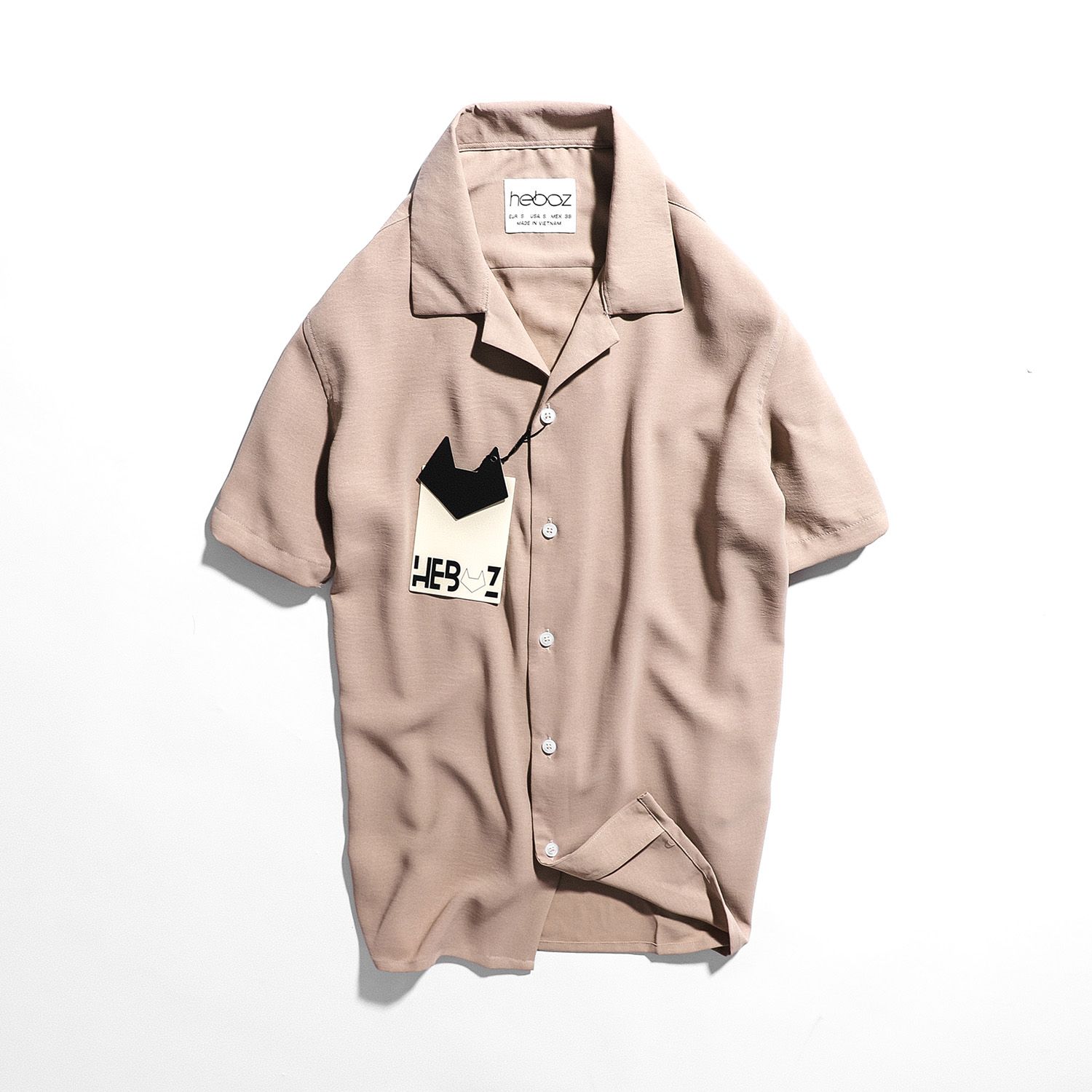 Áo sơ mi ngắn tay Heboz pijama 5M