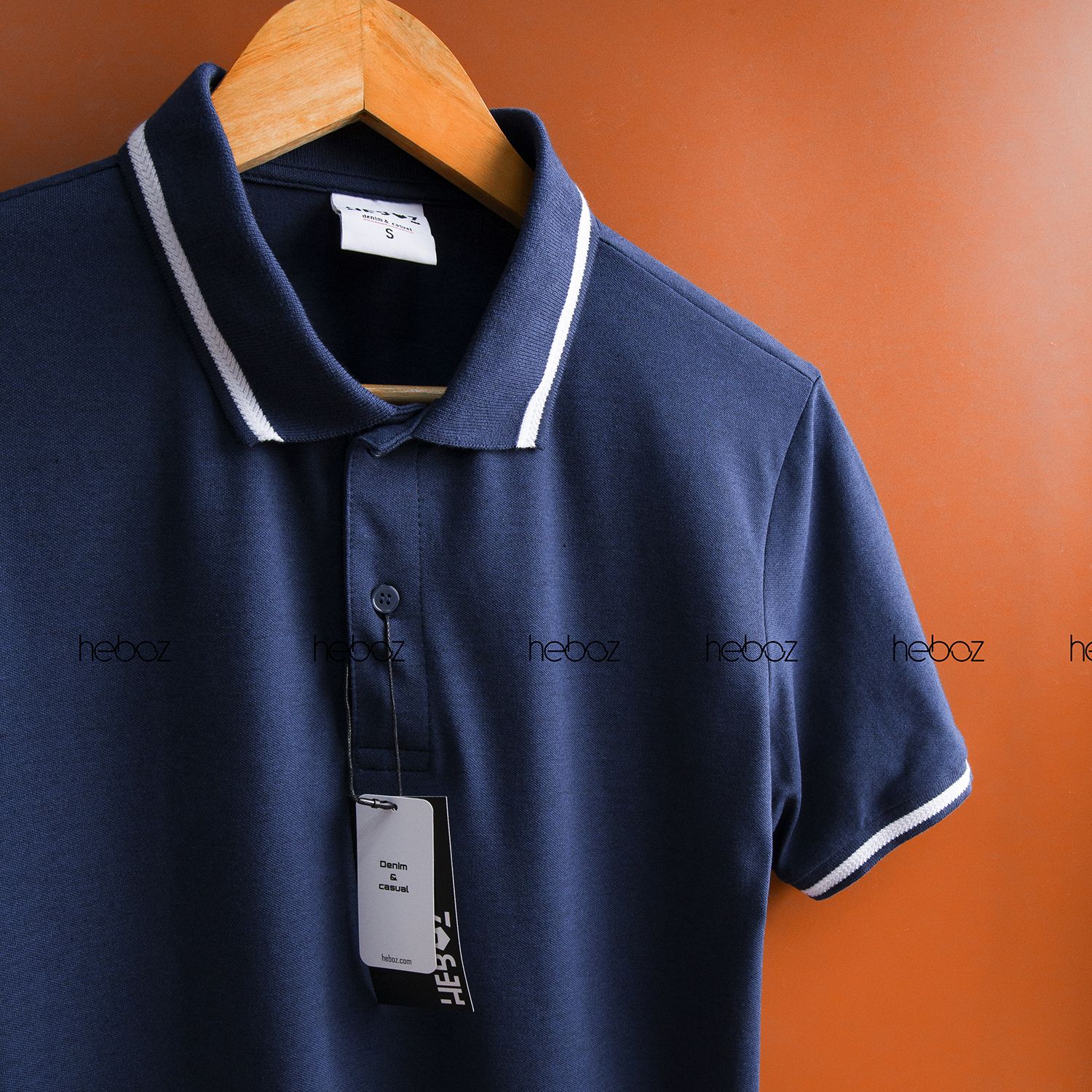 Áo polo Heboz viền XC 4M - 00000387