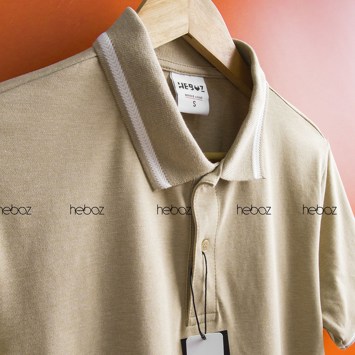 Áo polo Heboz viền XC 4M - 00000387