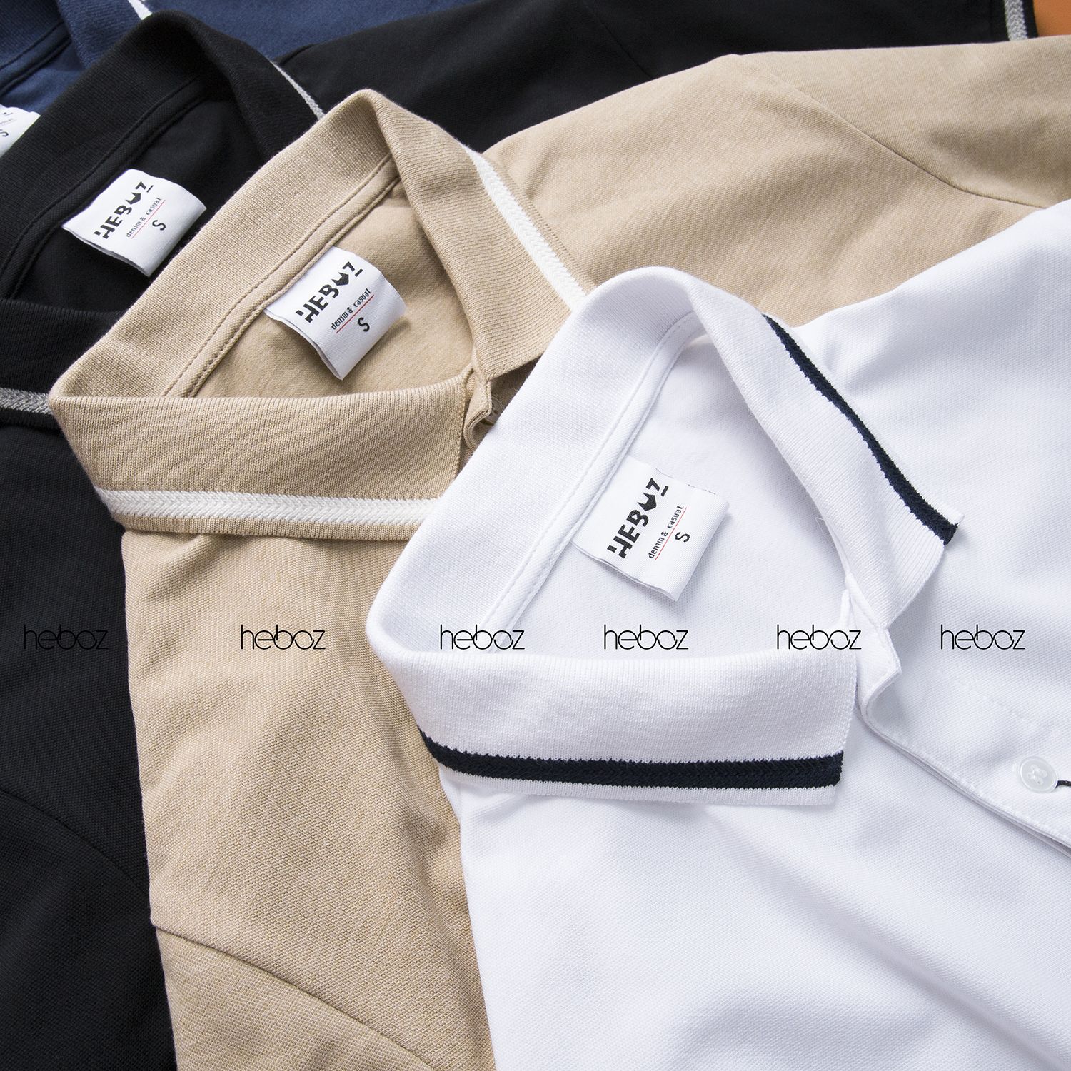 Áo polo Heboz viền XC 4M - 00000387