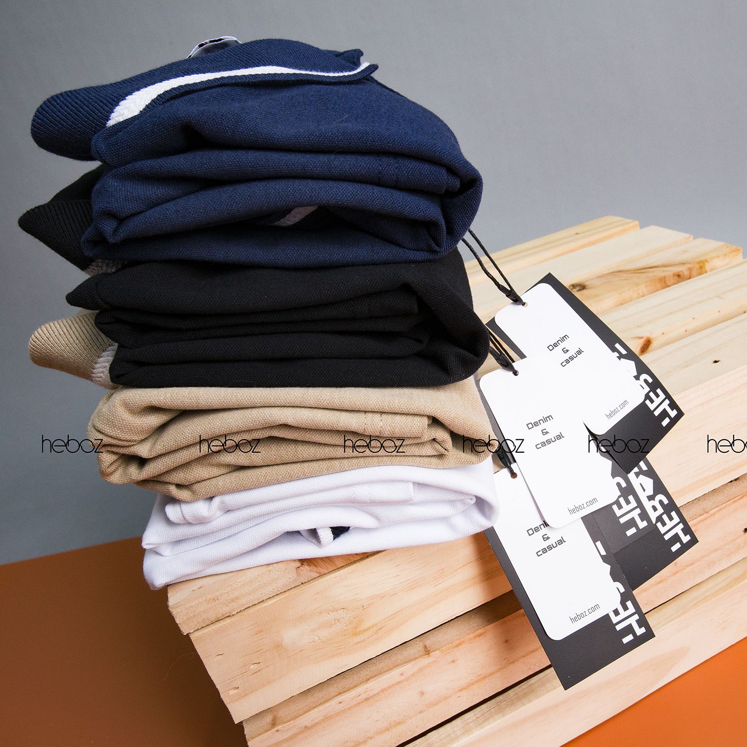 Áo polo Heboz viền XC 4M - 00000387
