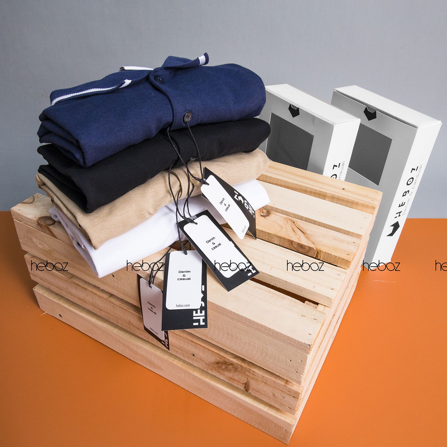 Áo polo Heboz viền XC 4M - 00000387