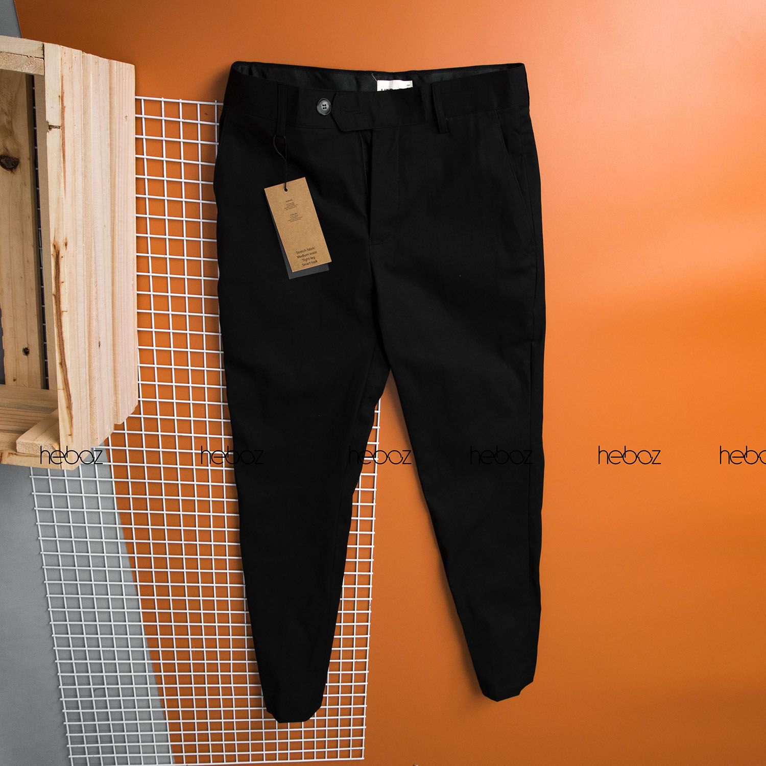 Quần kaki Heboz dáng âu 4M