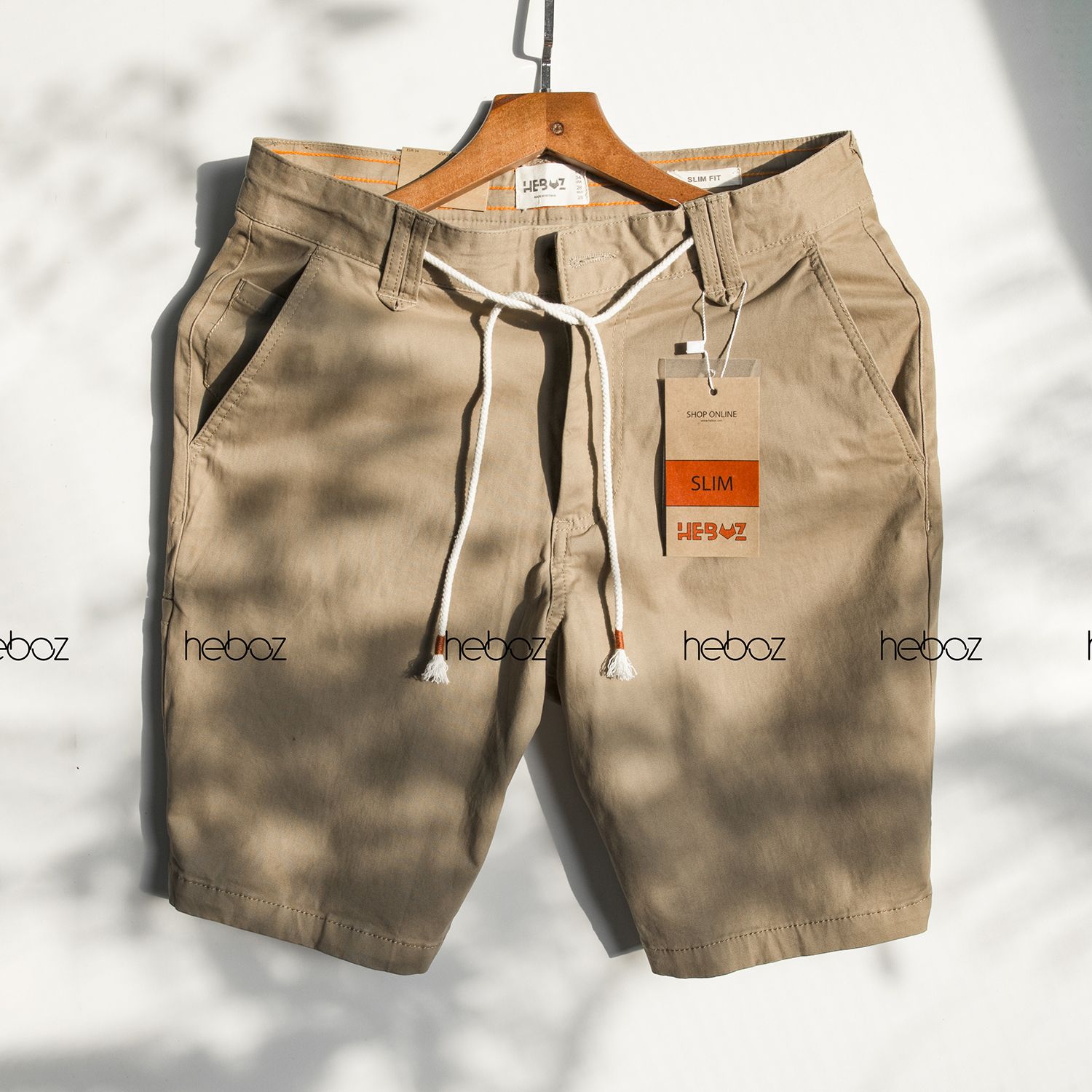 Quần short kaki Heboz 4M(line)