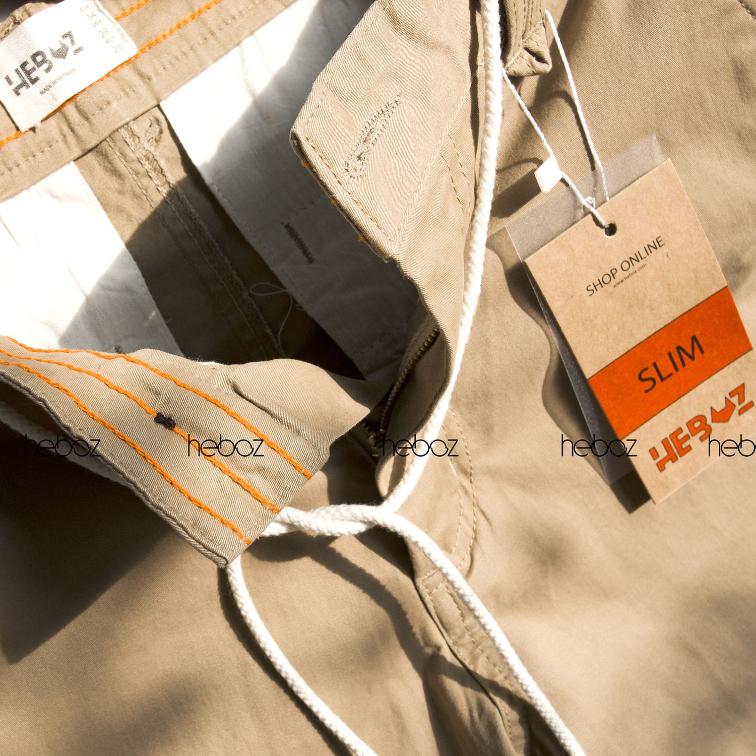 Quần short kaki Heboz 4M(line)