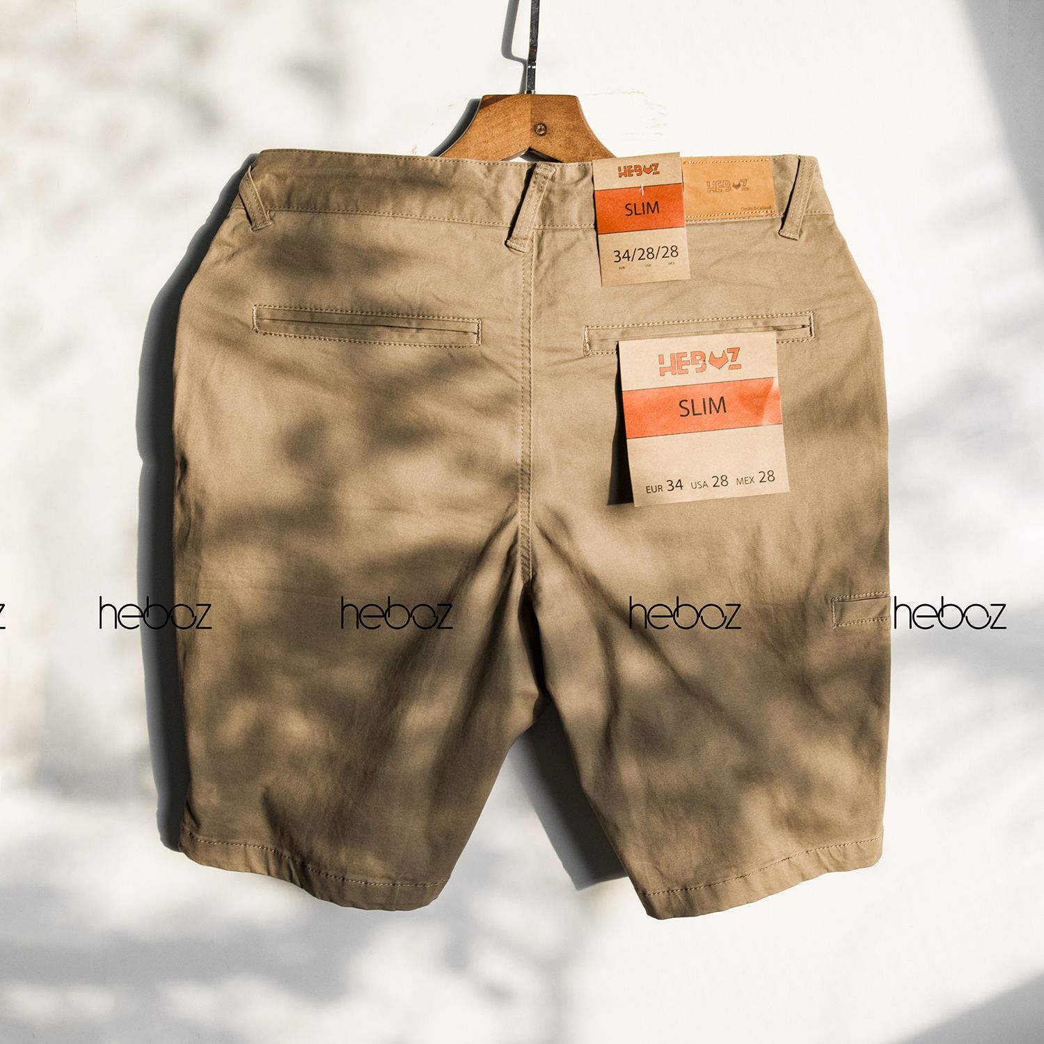 Quần short kaki Heboz 4M(line)